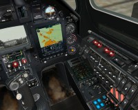 Détail du cockpit de l'Hokum