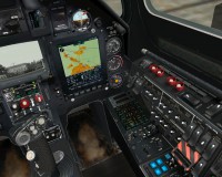 cockpit de l'Hokum Détail du cockpit de l'Hokum