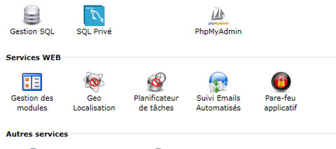 pare feu applicatif chez OVH