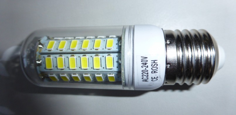 Test ampoule LED epi de maïs chinoise, longévité, maintenance